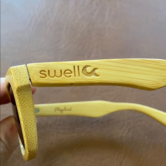 Atticus New Vintage Bamboo Sunglasses | Polarized - UV400  Sunglasses by Swell
